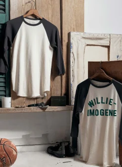 imogene + willie 3/4 Knit Raglan In Black| Shirts|Jackets