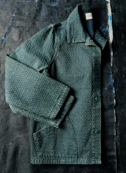 imogene + willie Agnes Jacket In Woven Indigo|Women Jackets