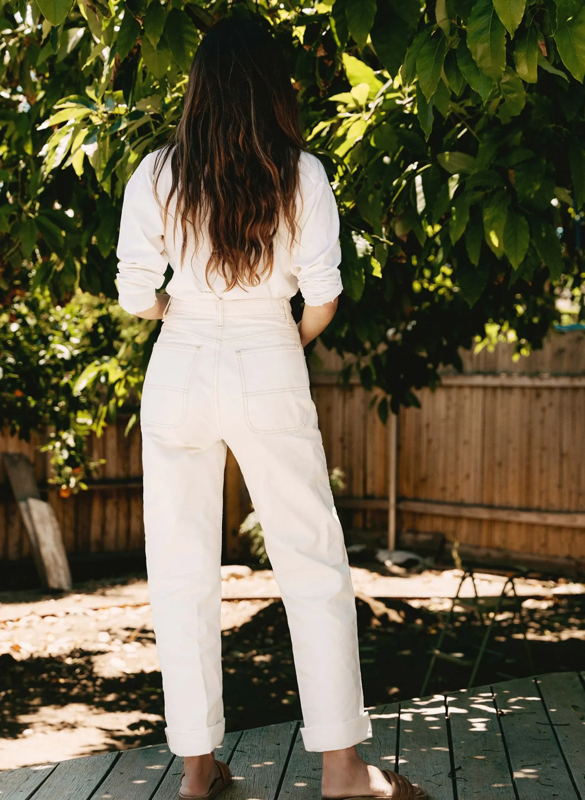 imogene + willie Augusta Washed White Canvas|Women Pants & Shorts