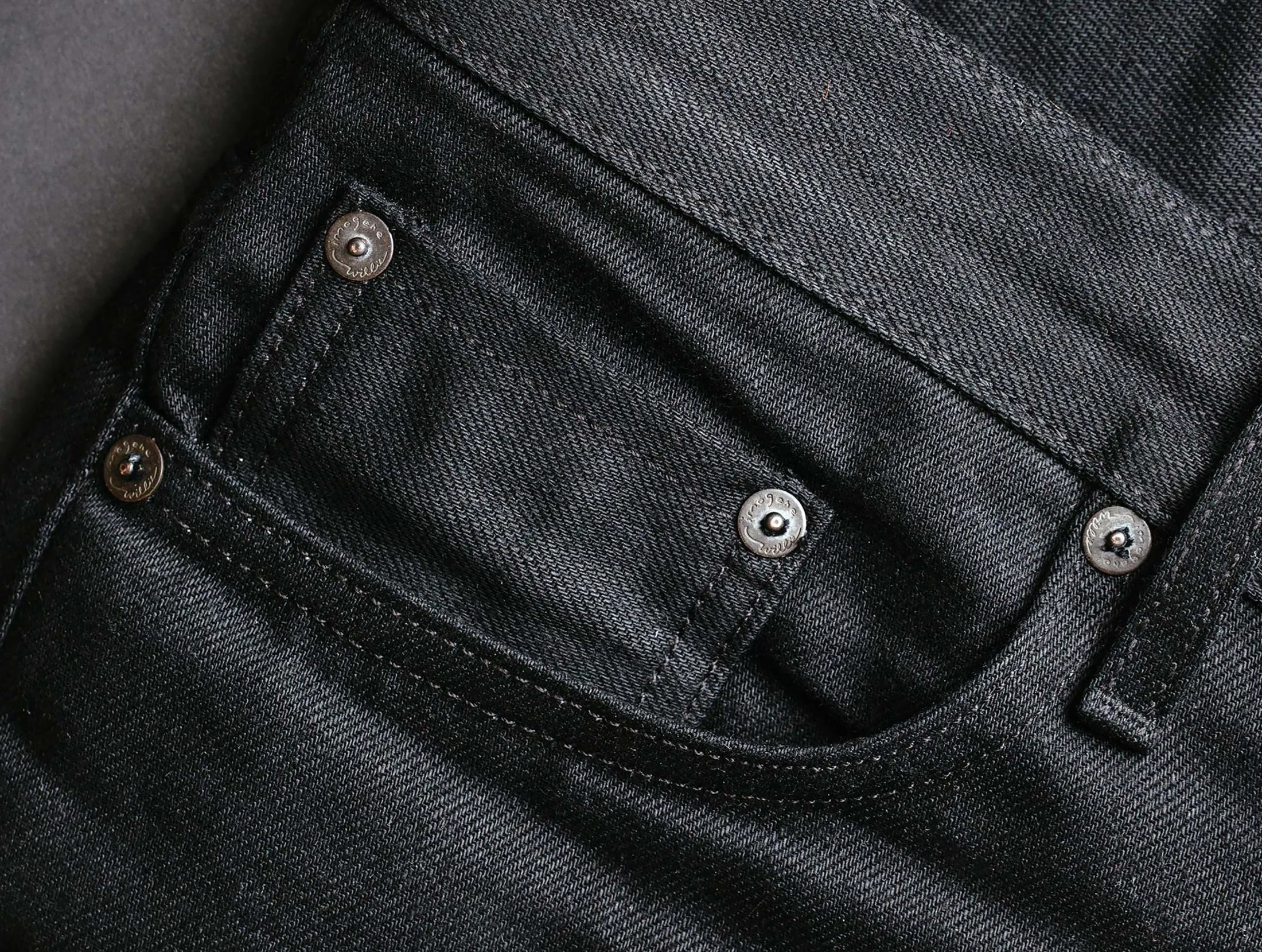 imogene + willie Barton Black Rigid Jp| Denim