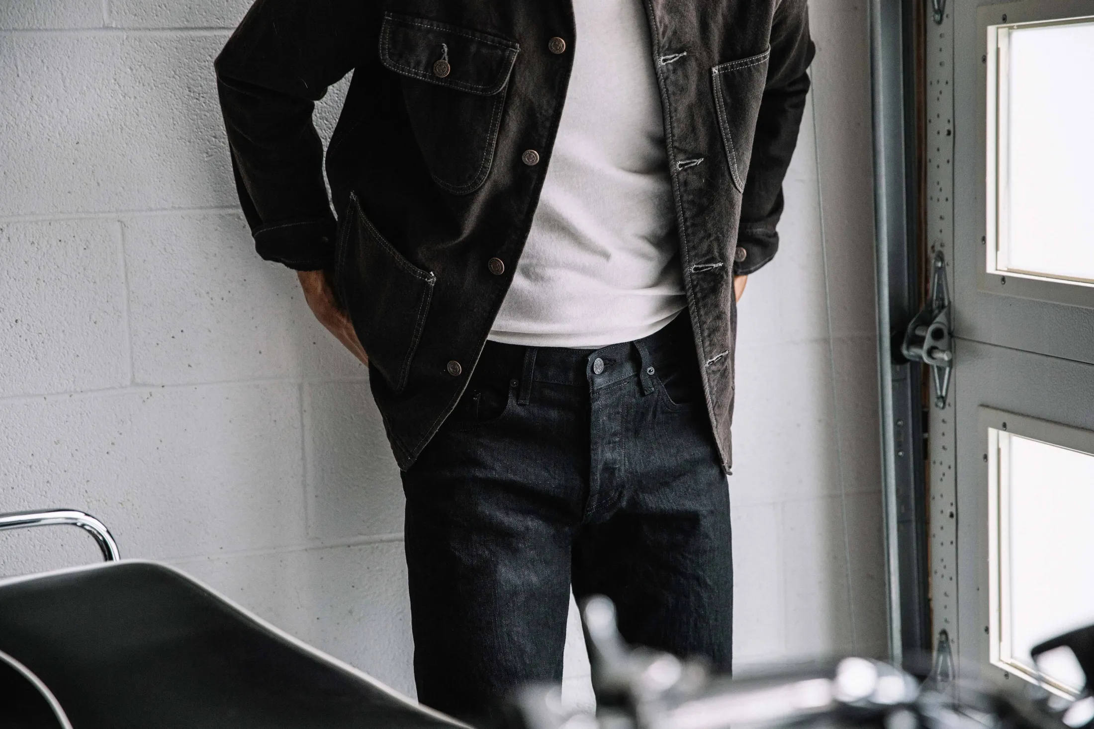 imogene + willie Barton Black Selvage Rinse| Denim