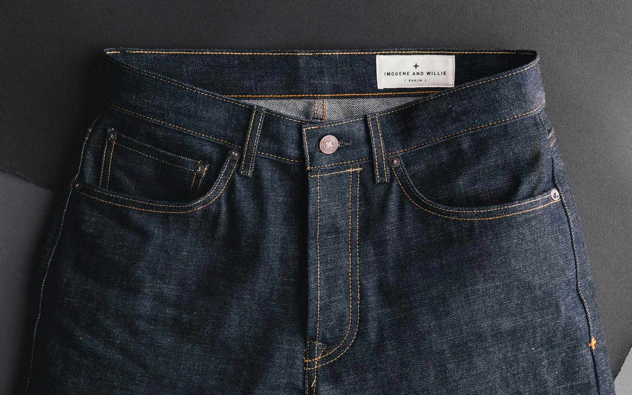 imogene + willie Barton Indigo Rigid Jp| Denim
