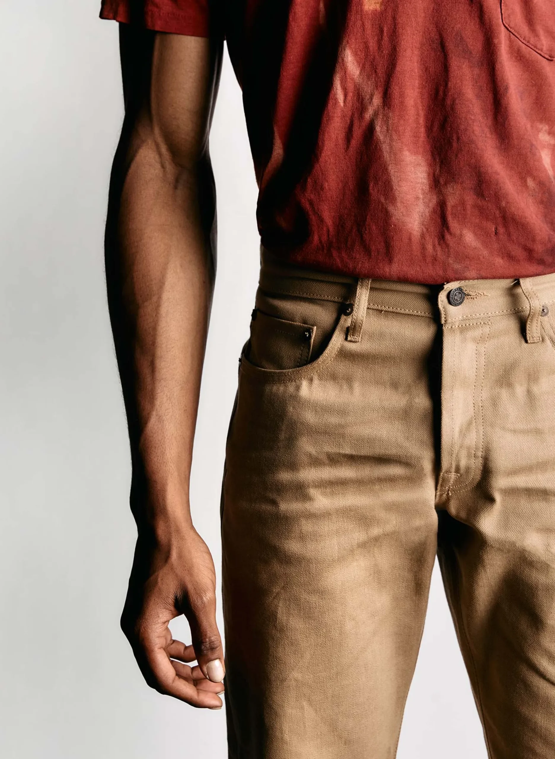 imogene + willie Barton Khaki Rigid Jp| Denim