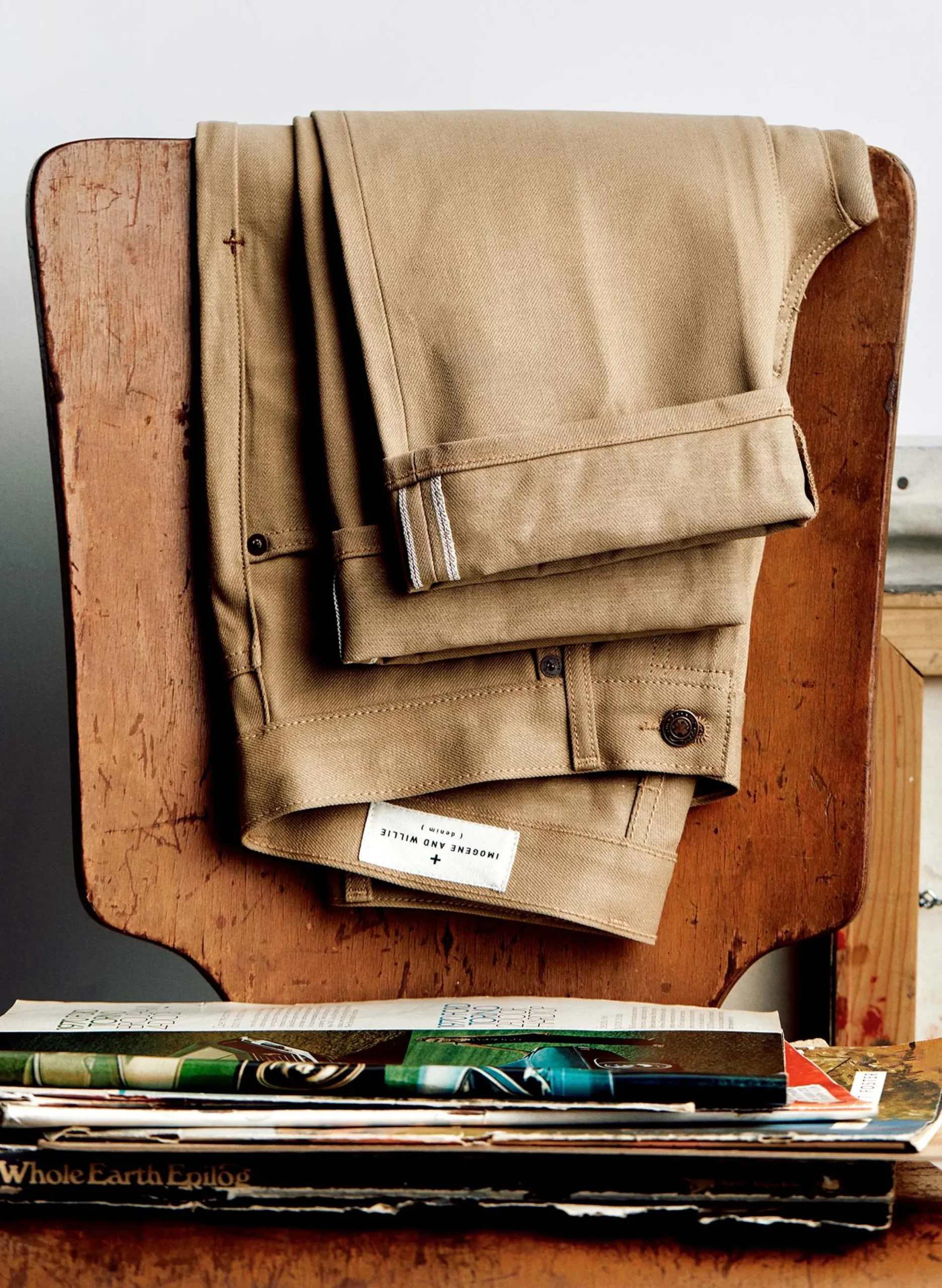 imogene + willie Barton Khaki Rigid Jp| Denim