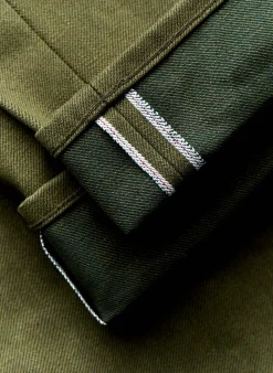 imogene + willie Barton Olive Rigid Jp| Denim