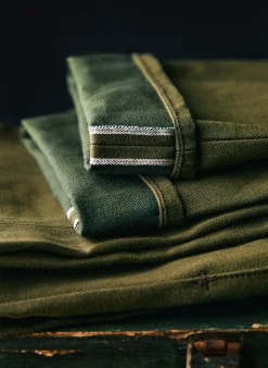 imogene + willie Barton Olive Rigid Jp| Denim