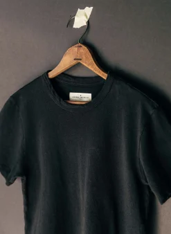 imogene + willie Black Knit Midweight Crew|Women T-Shirts|Tees + Tanks
