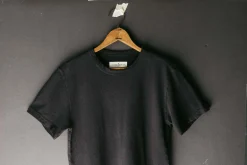 imogene + willie Black Knit Midweight Crew|Women T-Shirts|Tees + Tanks