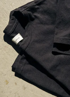 imogene + willie Black Knit Midweight Crew|Women T-Shirts|Tees + Tanks