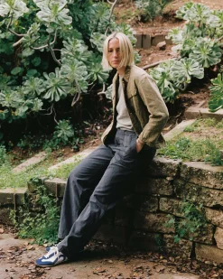 imogene + willie Blake Military Trouser In Black|Women Pants & Shorts