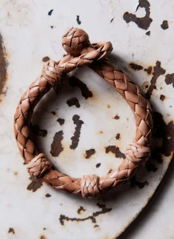 imogene + willie Chamula Round Tan Leather Bracelet|Women Accessories|Accessories