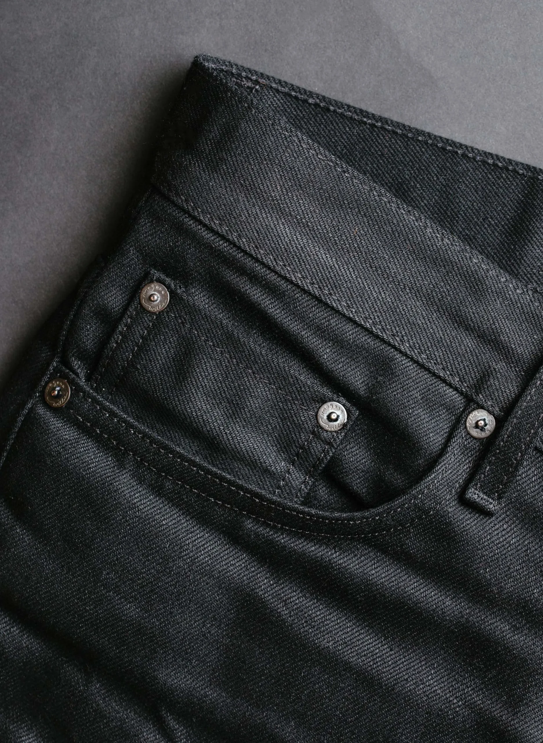 imogene + willie Charlie Black Rigid Jp| Denim