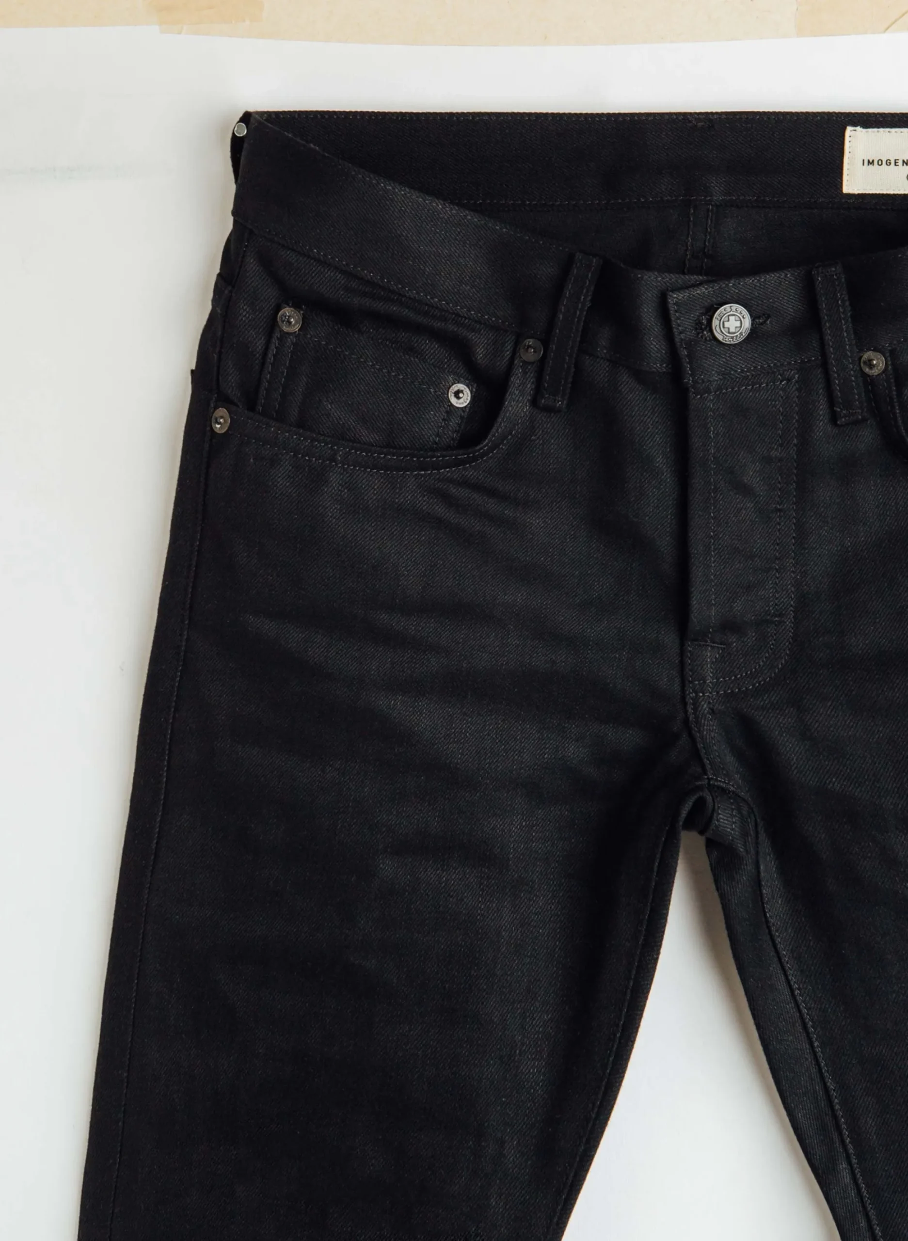 imogene + willie Charlie Black Rigid Jp| Denim