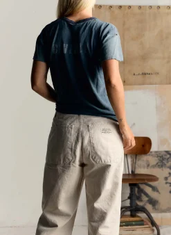 imogene + willie Clarke Selvage Workpant In Natural|Women Pants & Shorts