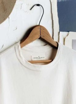 imogene + willie Classic Knit Vintage White Crew| T-Shirts