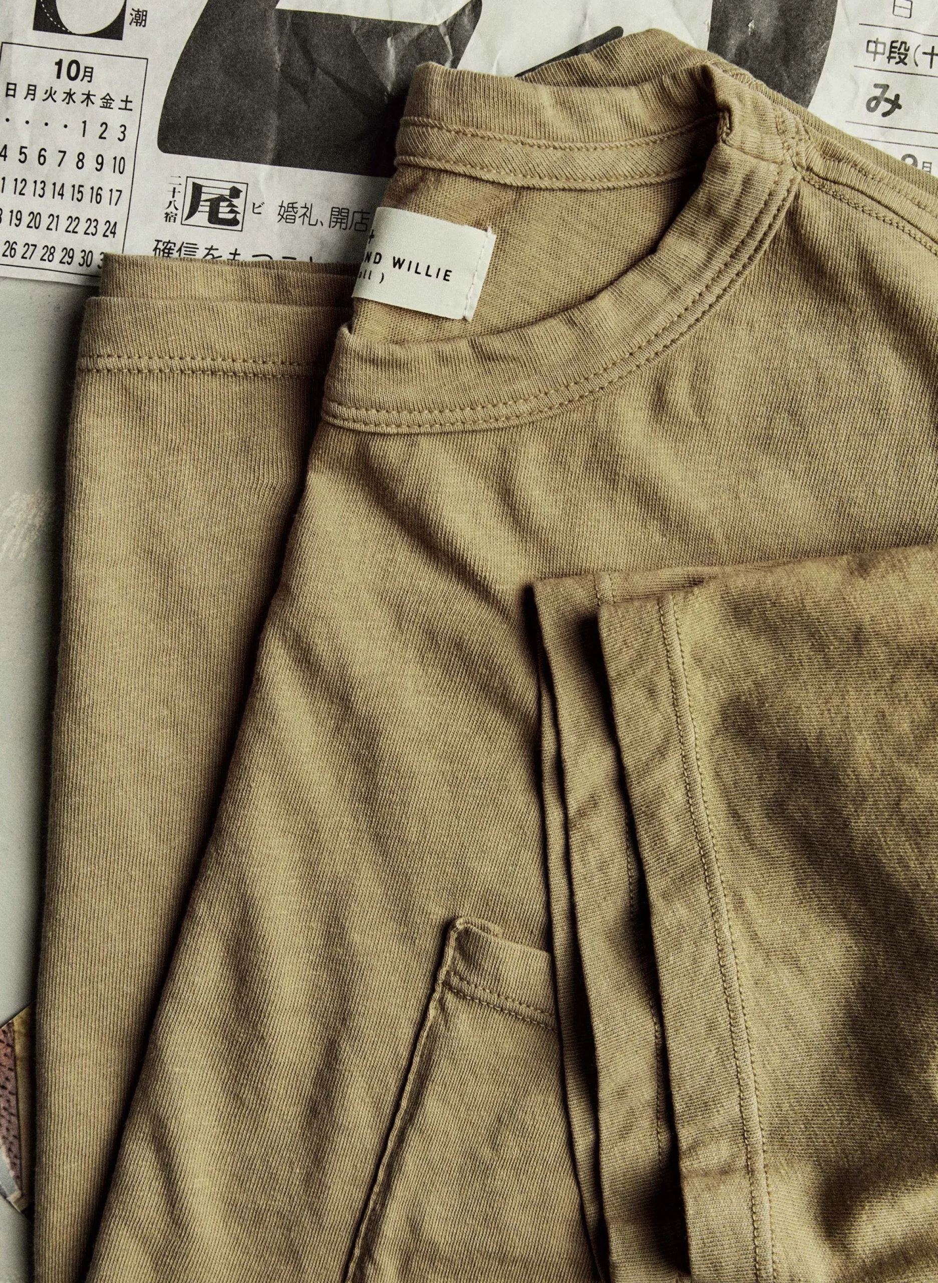 imogene + willie Desert Knit Pocket Tee| T-Shirts