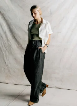 imogene + willie Diana Pleated Jean|Women Denim|Pants & Shorts