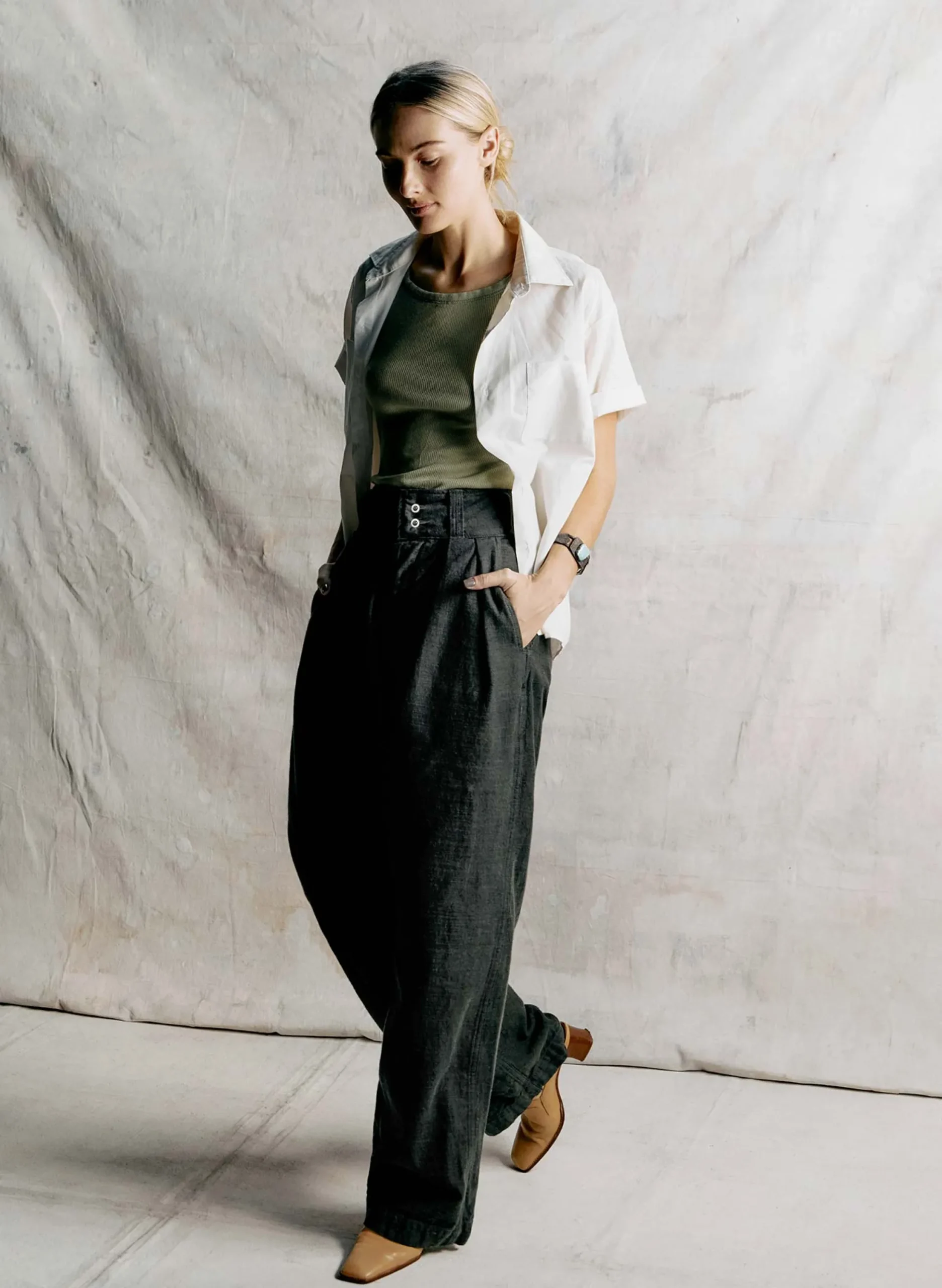 imogene + willie Diana Pleated Jean|Women Denim|Pants & Shorts