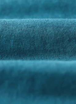 imogene + willie Double Knit Thermal Crew In Teal|Women Tees + Tanks|Knits & Sweaters