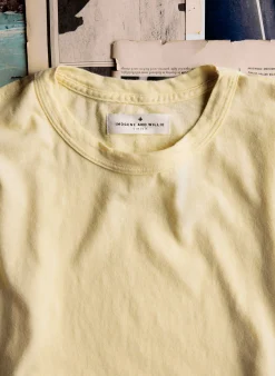 imogene + willie Drop Tee In Yellow|Women Tees + Tanks