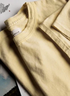 imogene + willie Drop Tee In Yellow|Women Tees + Tanks