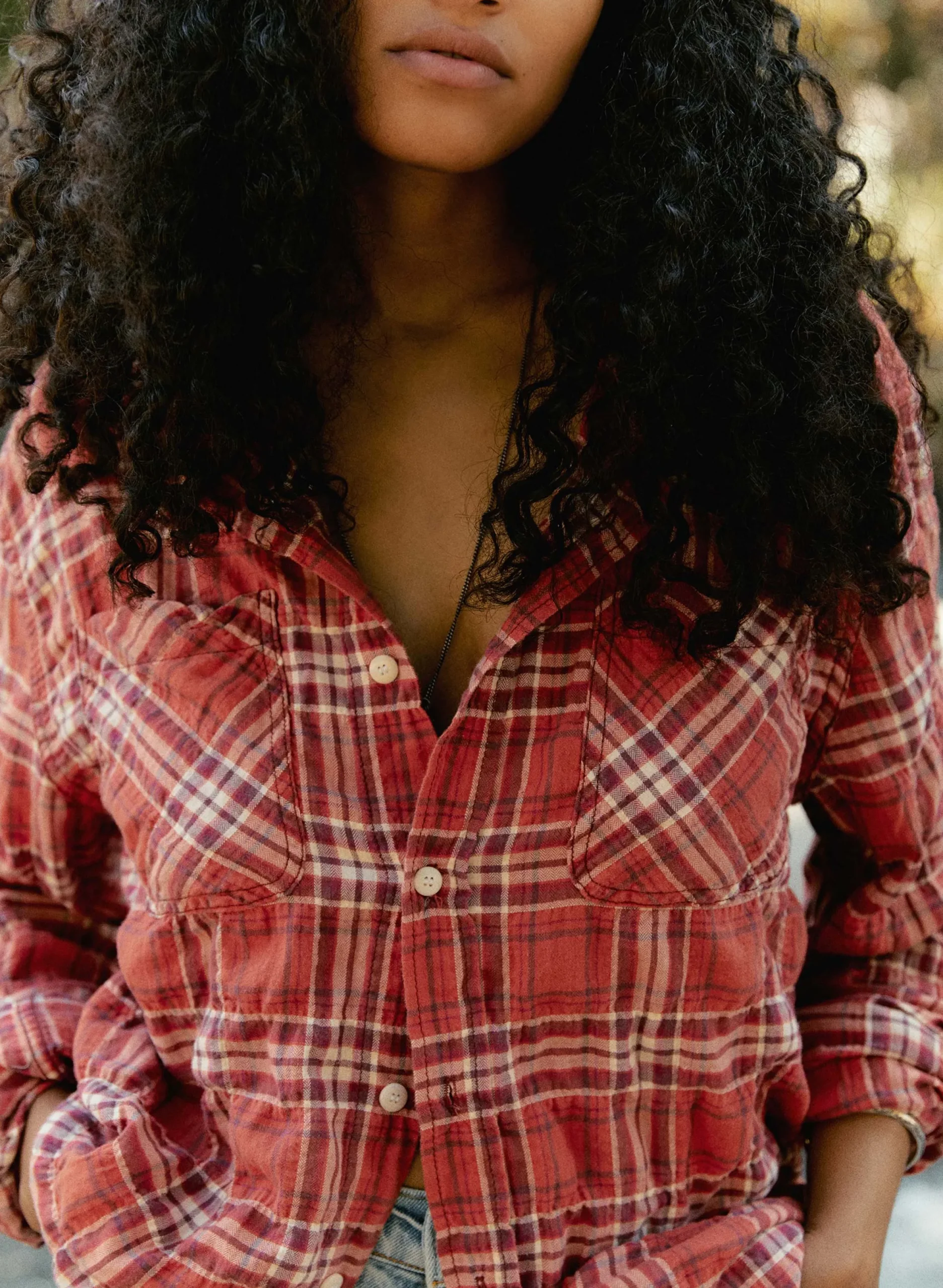 imogene + willie Earl Plaid In Cazadero|Women Shirts|Shirts