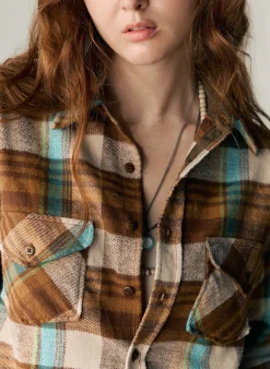 imogene + willie Ellie Plaid In Sandia|Women Shirts