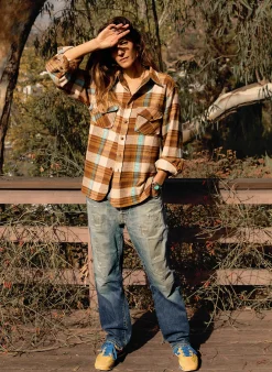 imogene + willie Ellie Plaid In Sandia|Women Shirts