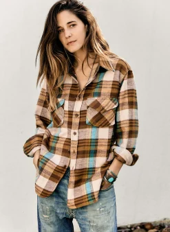 imogene + willie Ellie Plaid In Sandia|Women Shirts