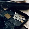 imogene + willie Emil Erwin Black Leather Tray|Women Accessories|Accessories