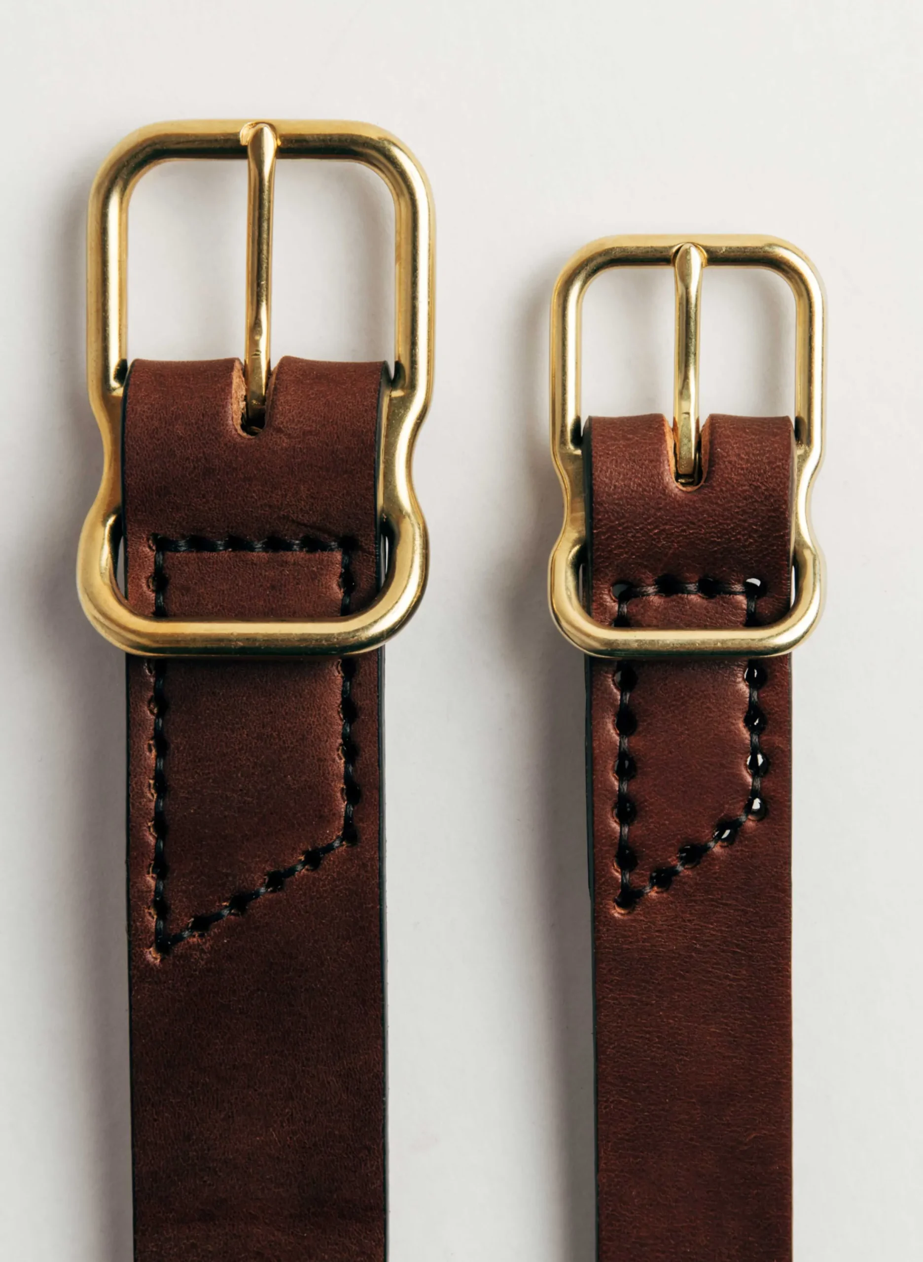 imogene + willie Emil Erwin Narrow Signature Belt In Walnut|Women Accessories|Accessories
