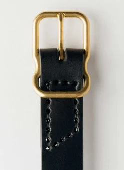 imogene + willie Emil Erwin Narrow Signature Belt In Black|Women Accessories|Accessories
