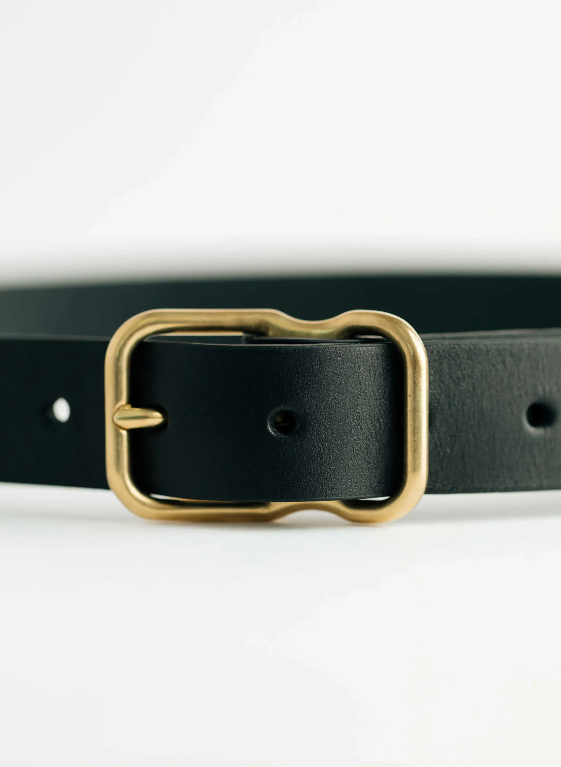 imogene + willie Emil Erwin Narrow Signature Belt In Black|Women Accessories|Accessories