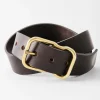 imogene + willie Emil Erwin Signature Belt Dark Brown|Women Accessories|Accessories