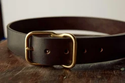 imogene + willie Emil Erwin Signature Belt Dark Brown|Women Accessories|Accessories