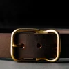 imogene + willie Emil Erwin Signature Belt Walnut|Women Accessories|Accessories
