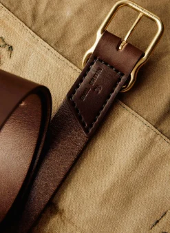 imogene + willie Emil Erwin Signature Belt Walnut|Women Accessories|Accessories