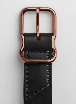 imogene + willie Emil Erwin Signature Belt Black|Women Accessories|Accessories