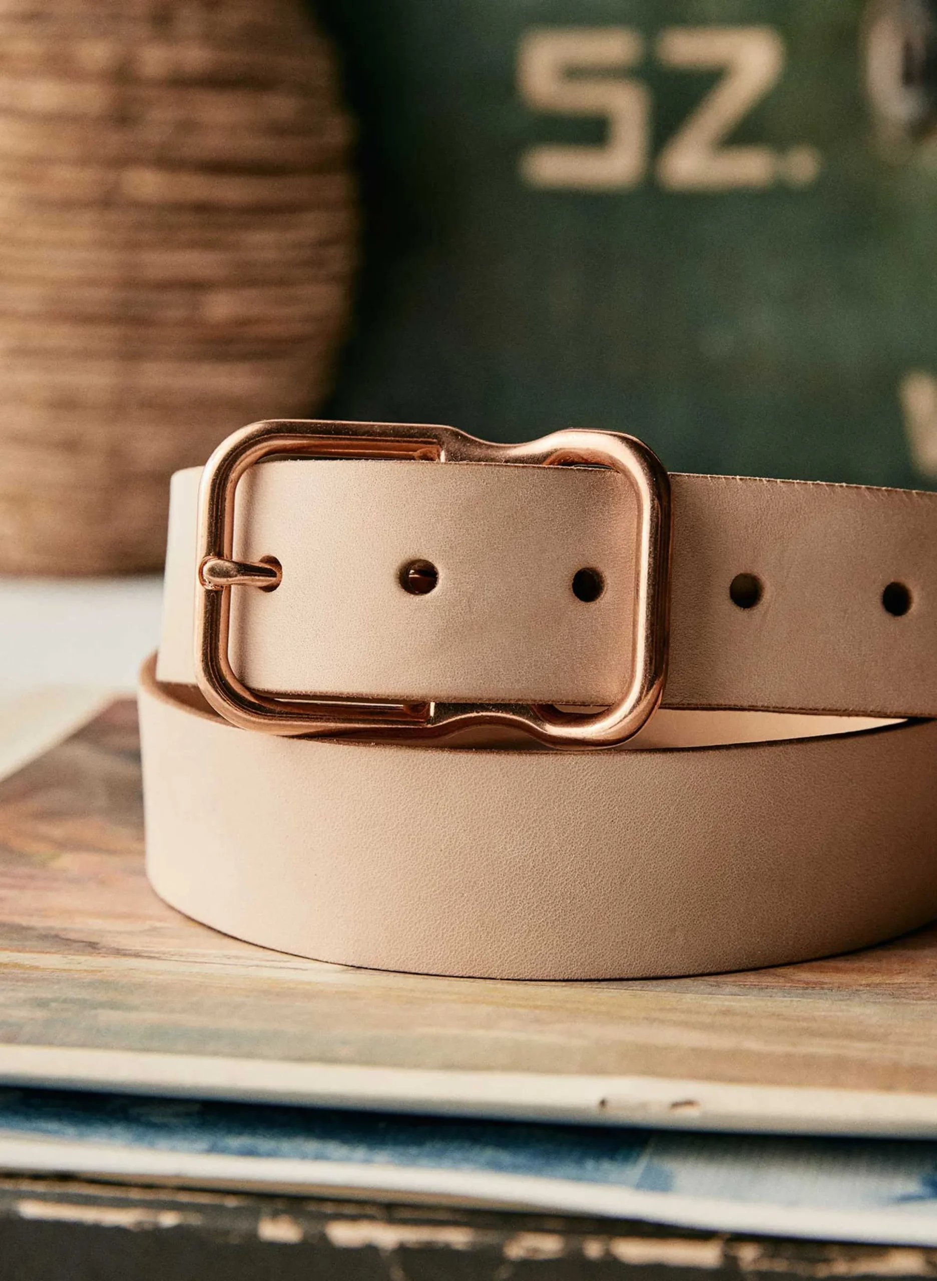 imogene + willie Emil Erwin Signature Belt In Natural|Women Accessories|Accessories