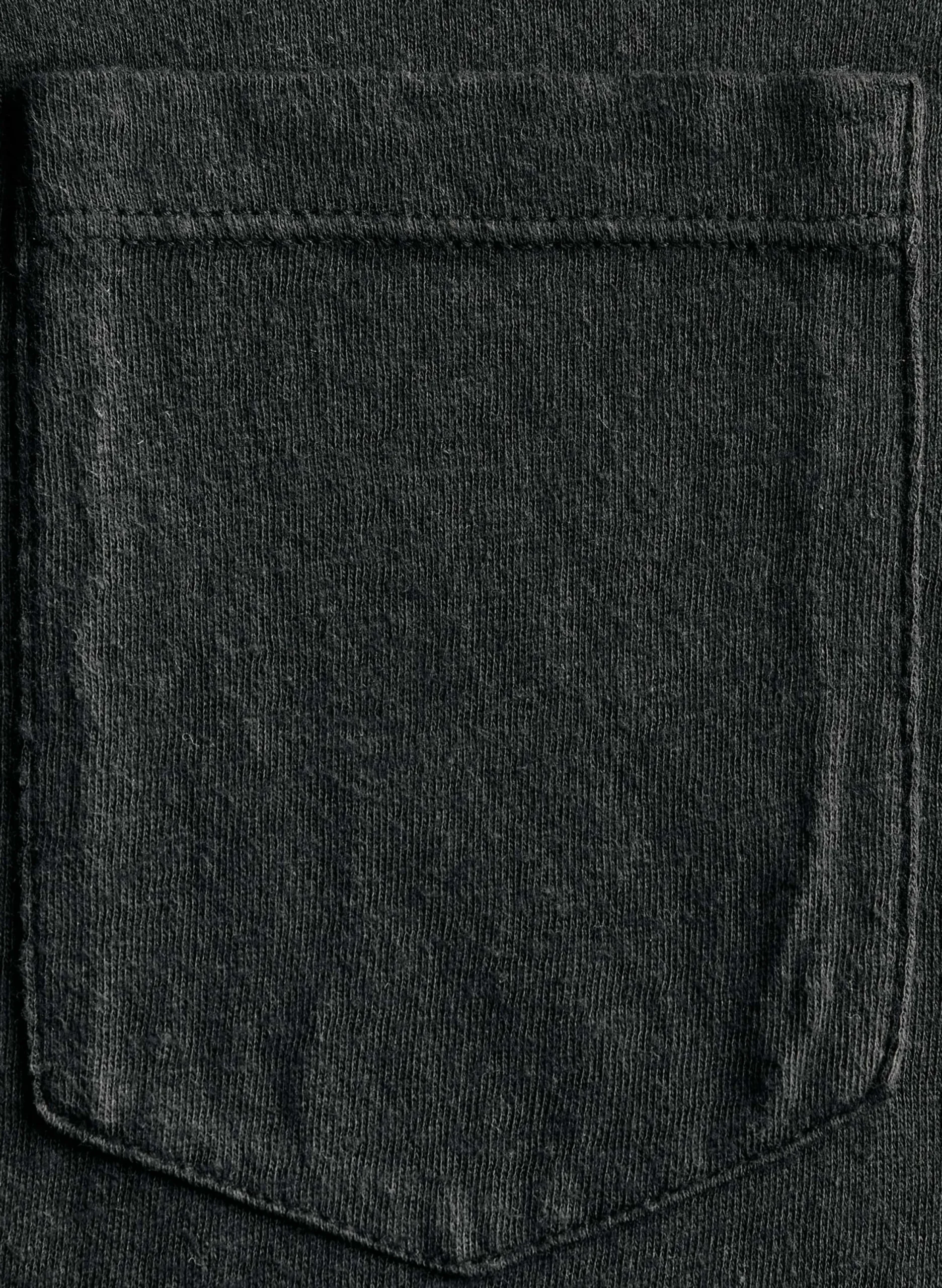 imogene + willie Faded Black Knit Pocket Tee| T-Shirts