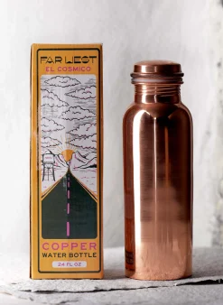 imogene + willie Far West El Cosmico Copper Water Bottle|Women Home Goods|Home Goods