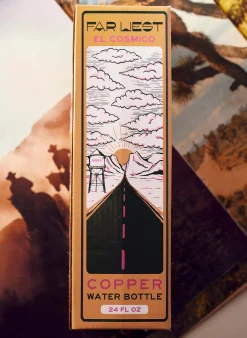 imogene + willie Far West El Cosmico Copper Water Bottle|Women Home Goods|Home Goods