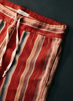 imogene + willie Fethiye In Hand-loomed Coastal Stripe|Women Pants & Shorts|Pants & Shorts