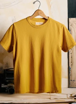 imogene + willie Gold Knit Midweight Crew| T-Shirts