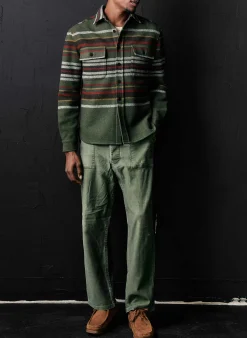 imogene + willie Hall Cpo In Blanket Stripe| Shirts