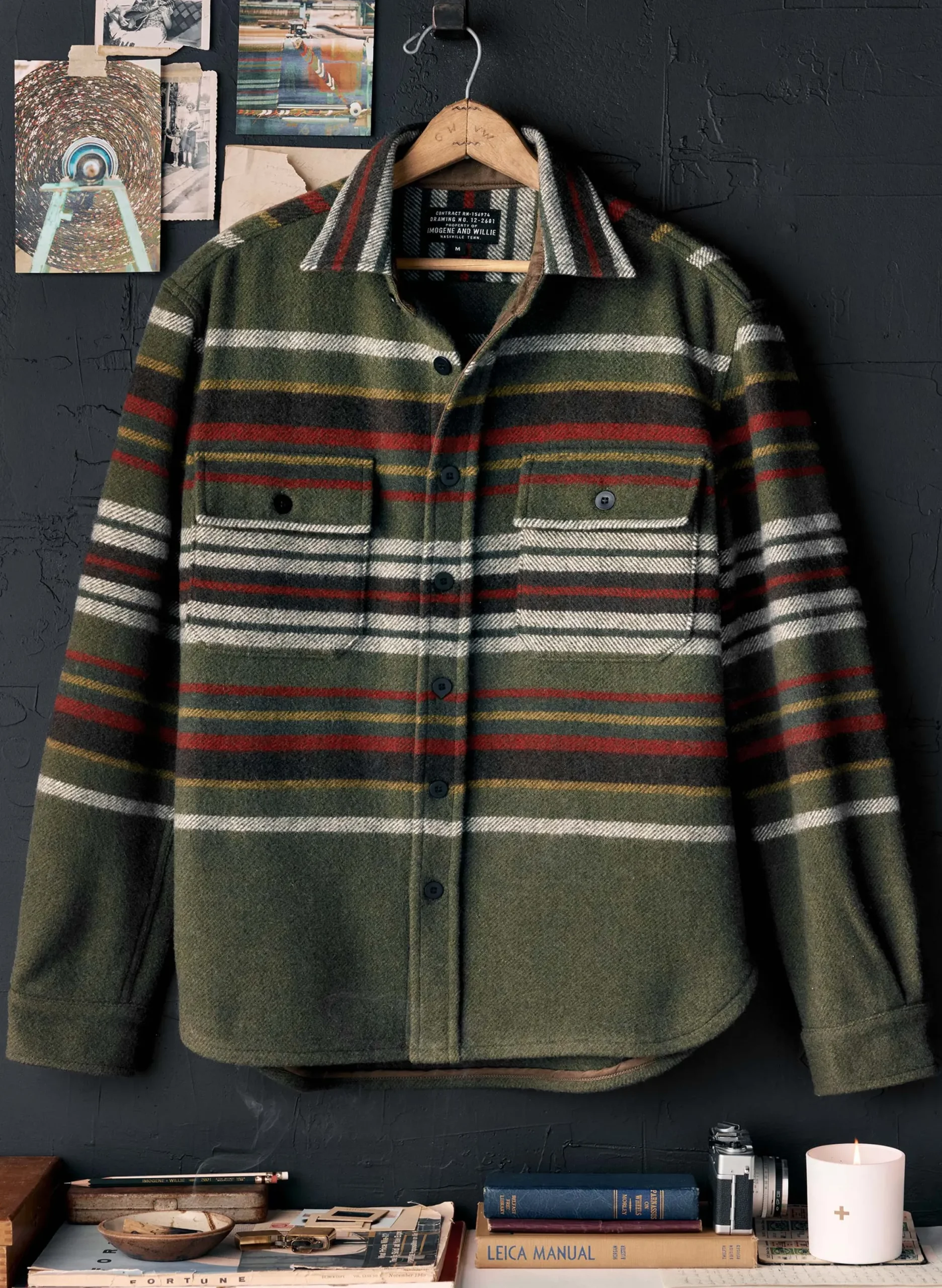 imogene + willie Hall Cpo In Blanket Stripe| Shirts