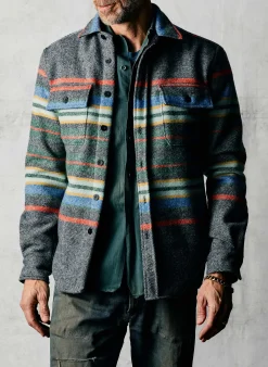 imogene + willie Hall Cpo In Blanket Stripe| Shirts