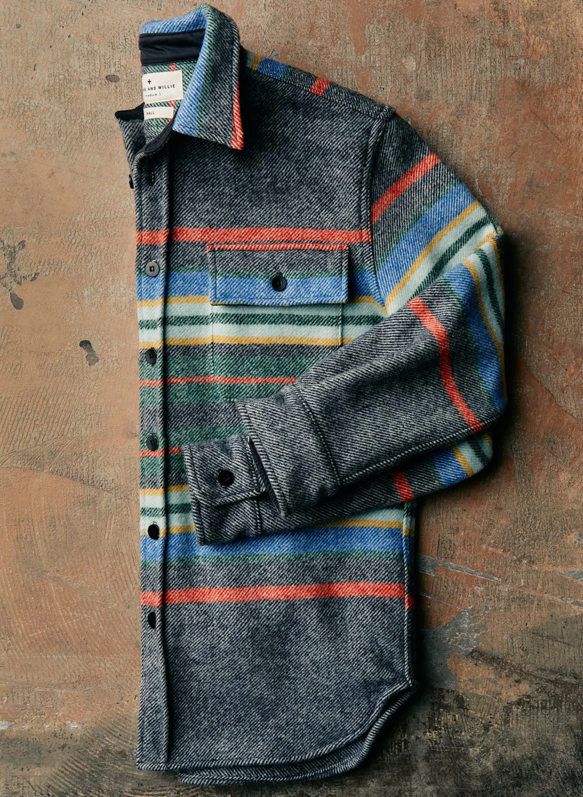 imogene + willie Hall Cpo In Blanket Stripe| Shirts