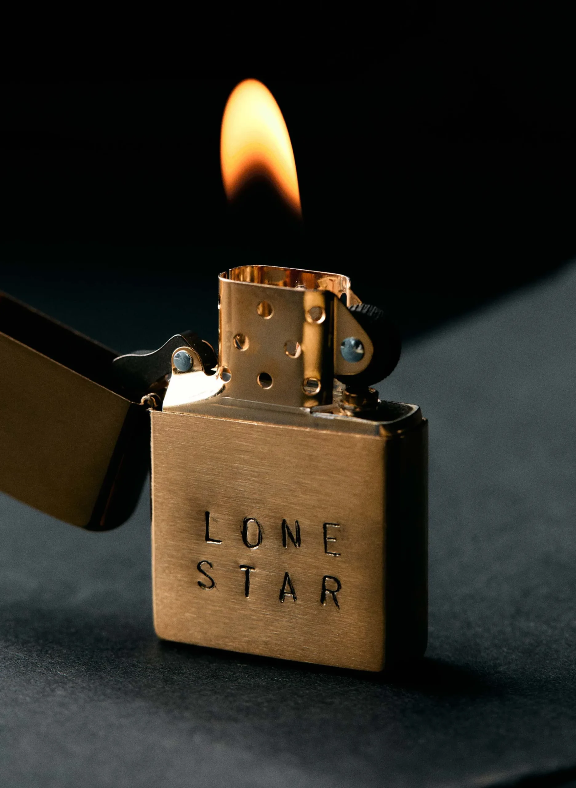 imogene + willie Hand Stamped "lonestar" Zippo|Women Home Goods|Home Goods