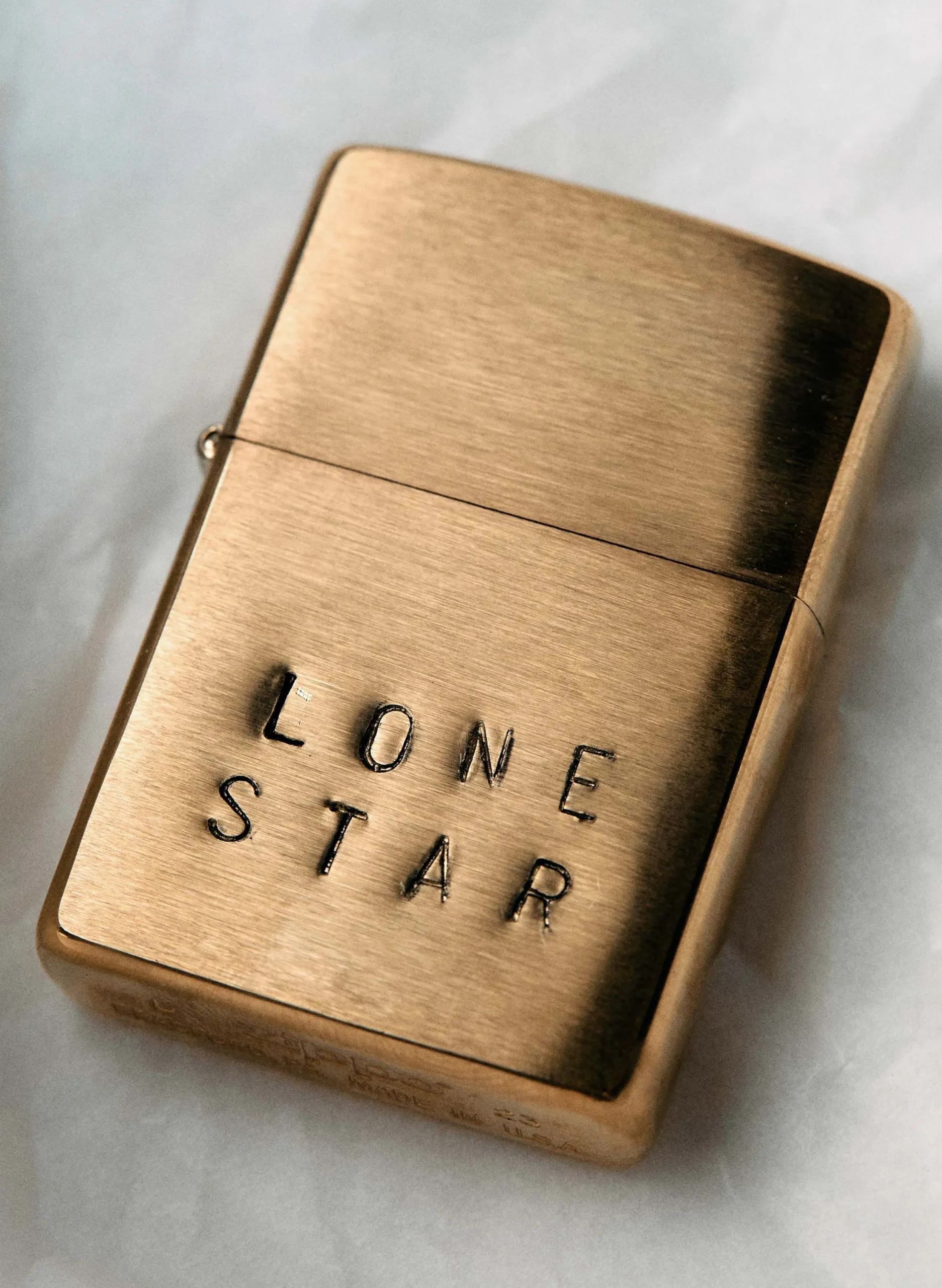 imogene + willie Hand Stamped "lonestar" Zippo|Women Home Goods|Home Goods